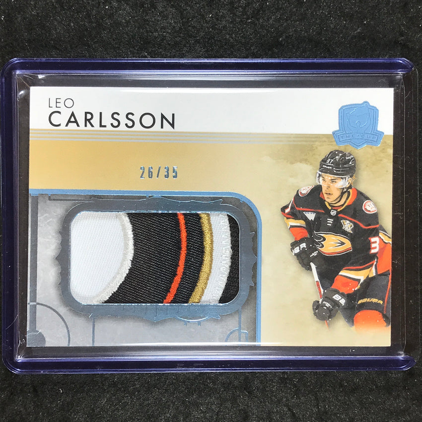 2023-24 The Cup Hockey LEO CARLSSON Rookie Rink Gallery Patch 26/35