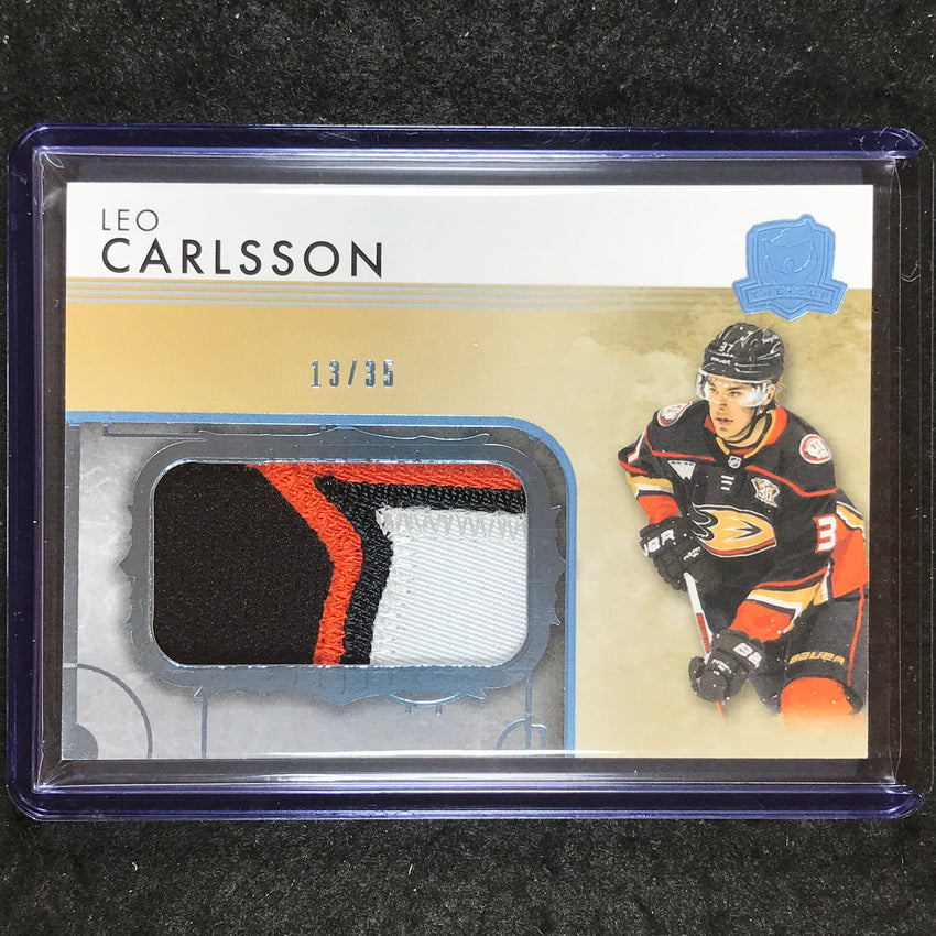 2023-24 The Cup Hockey LEO CARLSSON Rookie Rink Gallery Patch 13/35