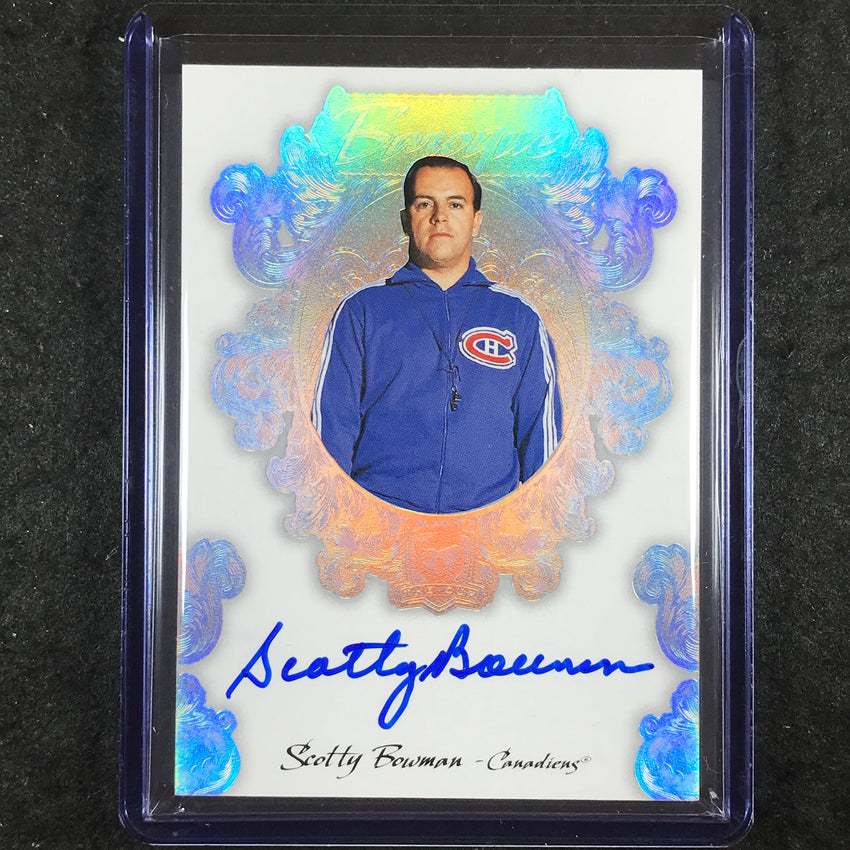 2023-24 The Cup Hockey SCOTTY BOWMAN Baroque Autograph #BQ-SB