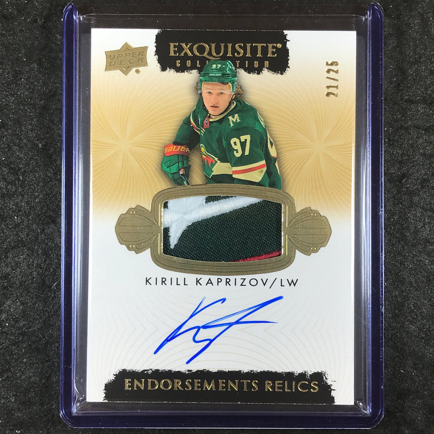 2023-24 The Cup Hockey KIRILL KAPRIZOV Endorsements Relics Patch Auto 21/25