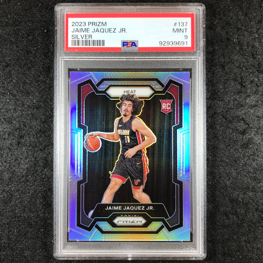2023-24 Prizm JAIME JAQUEZ JR. Rookie Silver Prizm #137 PSA 9 (691)