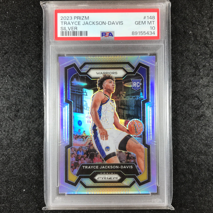 2023-24 Prizm TRAYCE JACKSON-DAVIS Rookie Silver Prizm #148 PSA 10 (434)