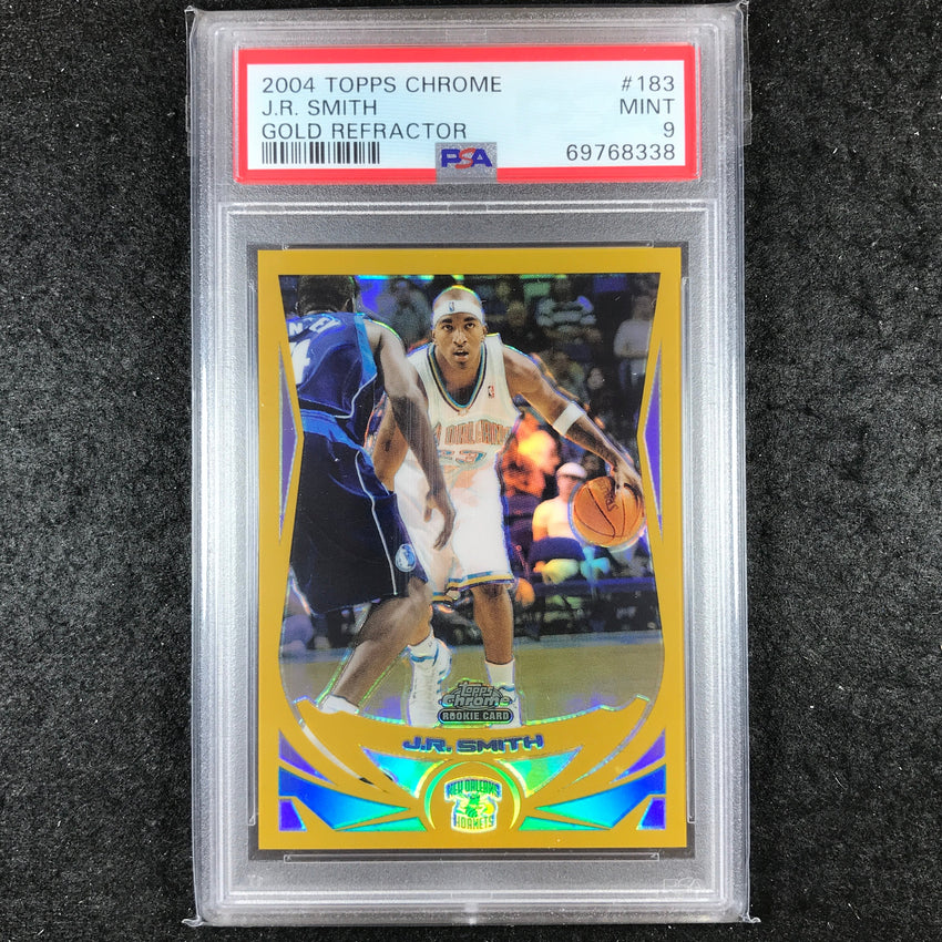 2004-05 Topps Chrome J.R. SMITH Rookie Gold Refractor 52/99 #183 PSA 9 (338)