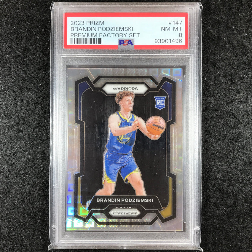 2023-24 Prizm BRANDIN PODZIEMSKI Rookie Premium Factory Set 150/150 #147 PSA 8