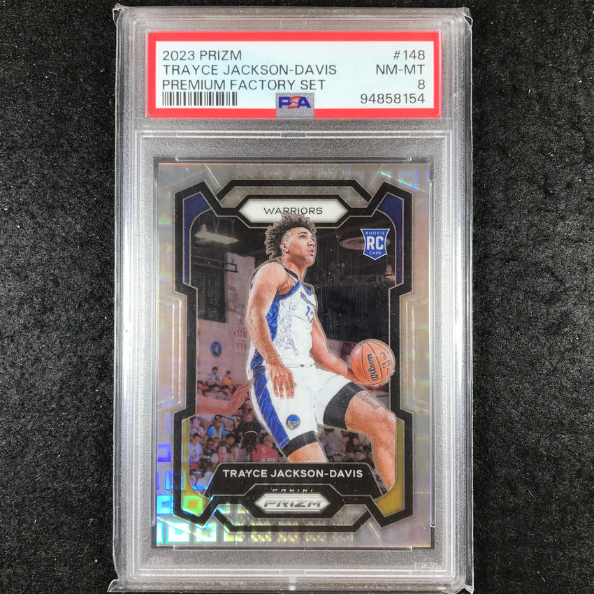 2023-24 Prizm TRAYCE JACKSON-DAVIS Rookie Premium Factory Set 66/150 #148 PSA 8