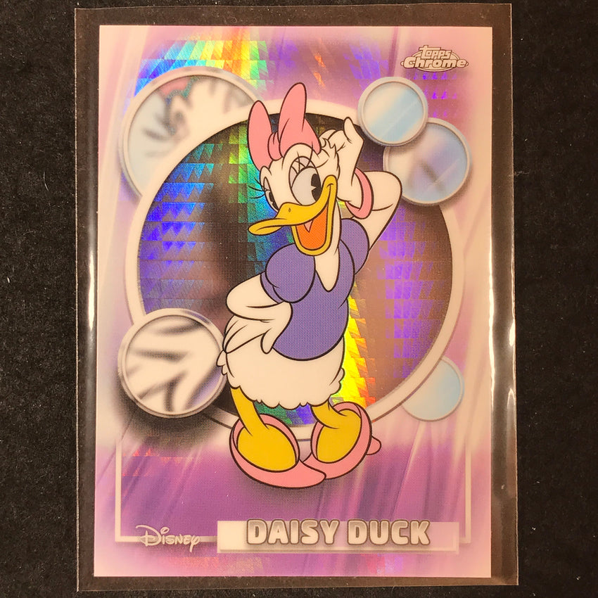2026 Topps Chrome Disney DAISY DUCK Base Prism #54