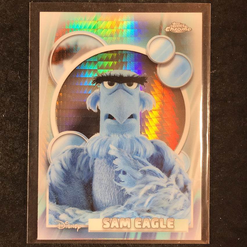2026 Topps Chrome Disney SAM EAGLE Base Prism #60