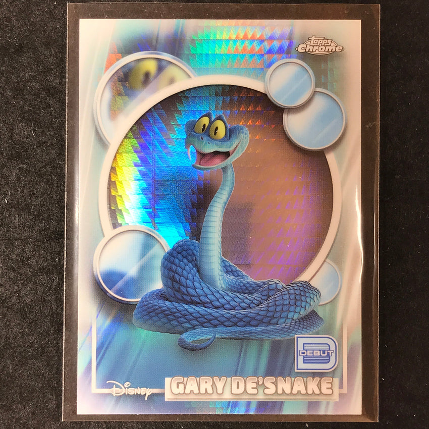 2026 Topps Chrome Disney GARY DE'SNAKE Debut Base Prism #68