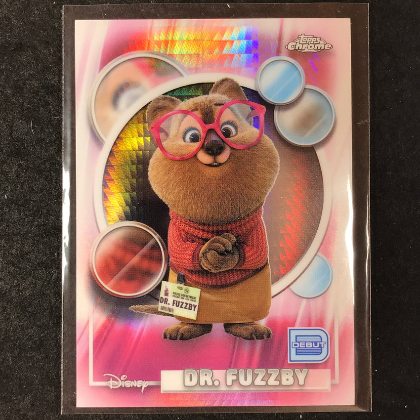 2026 Topps Chrome Disney DR. FUZZBY Debut Base Prism #72