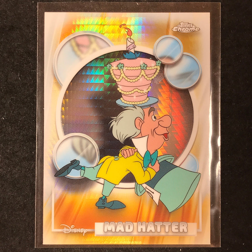 2026 Topps Chrome Disney MAD HATTER Base Prism #76