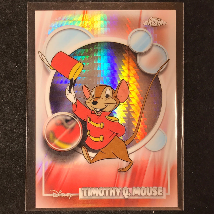 2026 Topps Chrome Disney TIMOTHY Q. MOUSE Base Prism #86