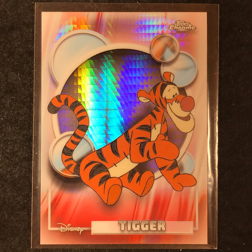 2026 Topps Chrome Disney TIGGER Base Prism #101
