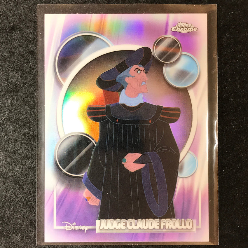 2026 Topps Chrome Disney JUDGE CLAUDE FROLLO Base Refractor #32