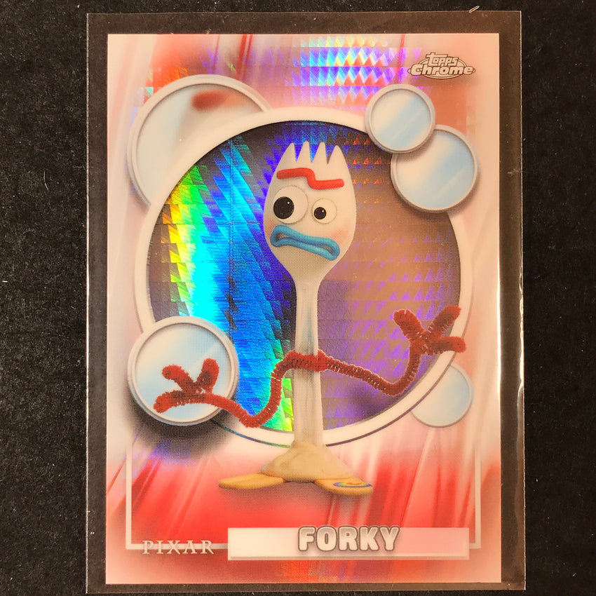 2026 Topps Chrome Disney FORKY Base Prism #192