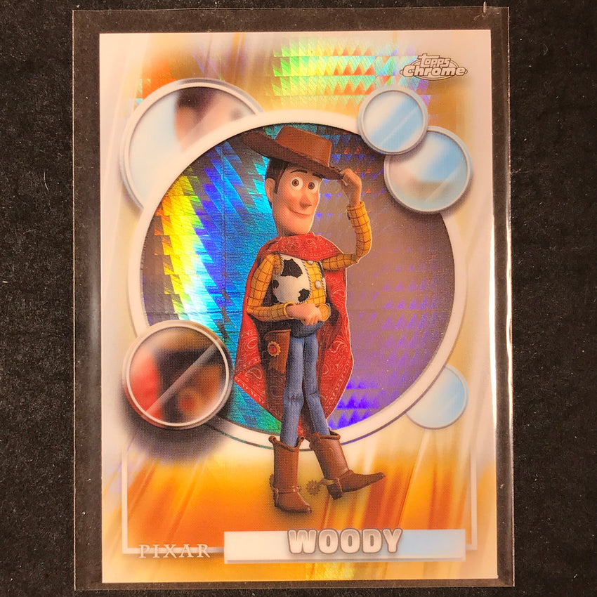 2026 Topps Chrome Disney WOODY Base Prism #194