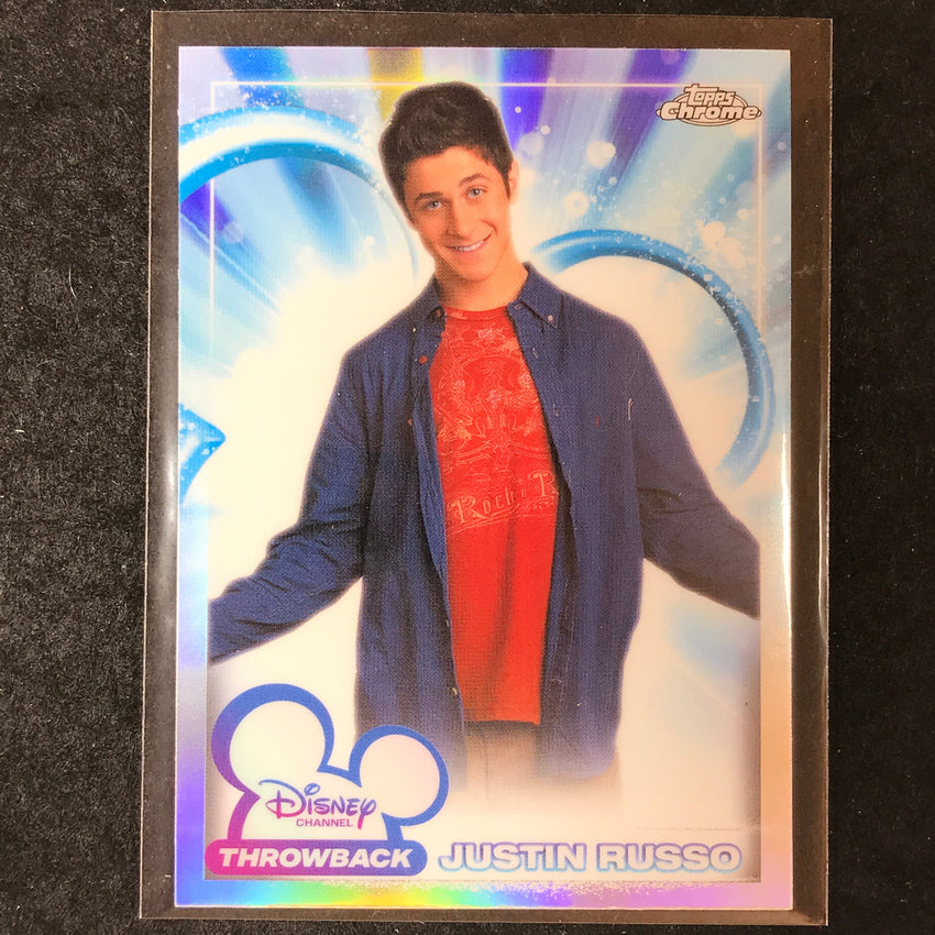 2026 Topps Chrome Disney JUSTIN RUSSO Disney Channel #DC-5