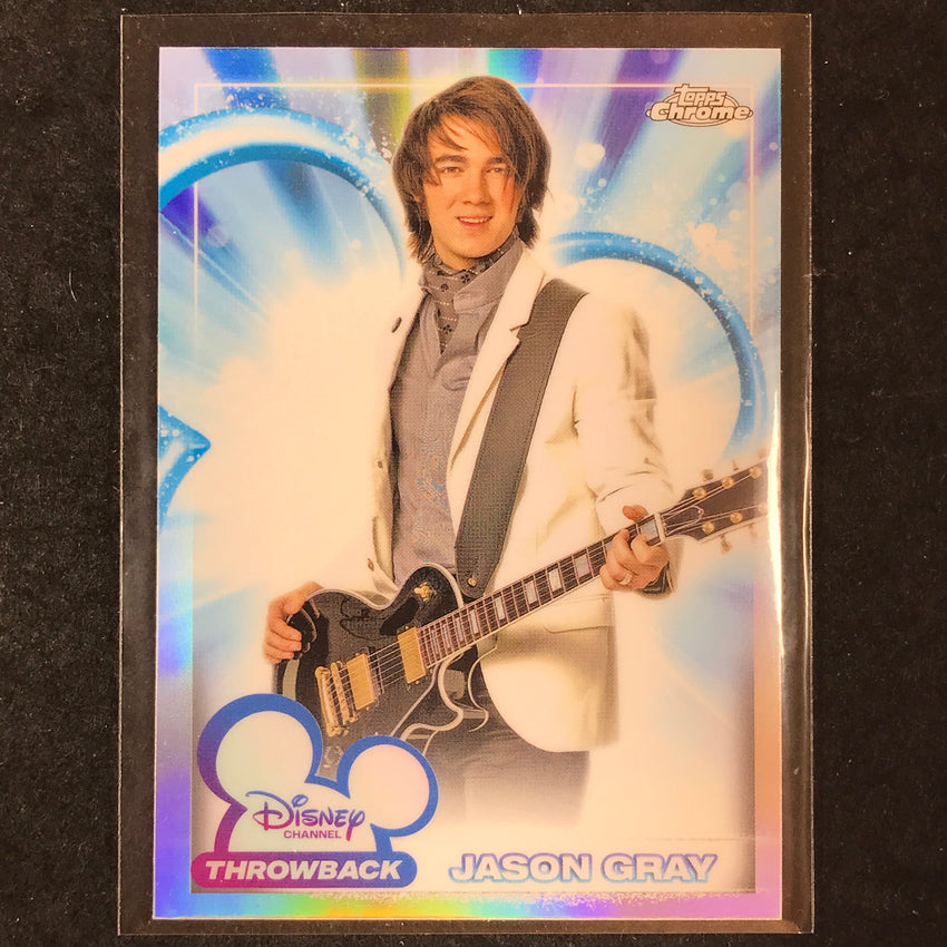 2026 Topps Chrome Disney JASON GRAY Disney Channel #DC-13