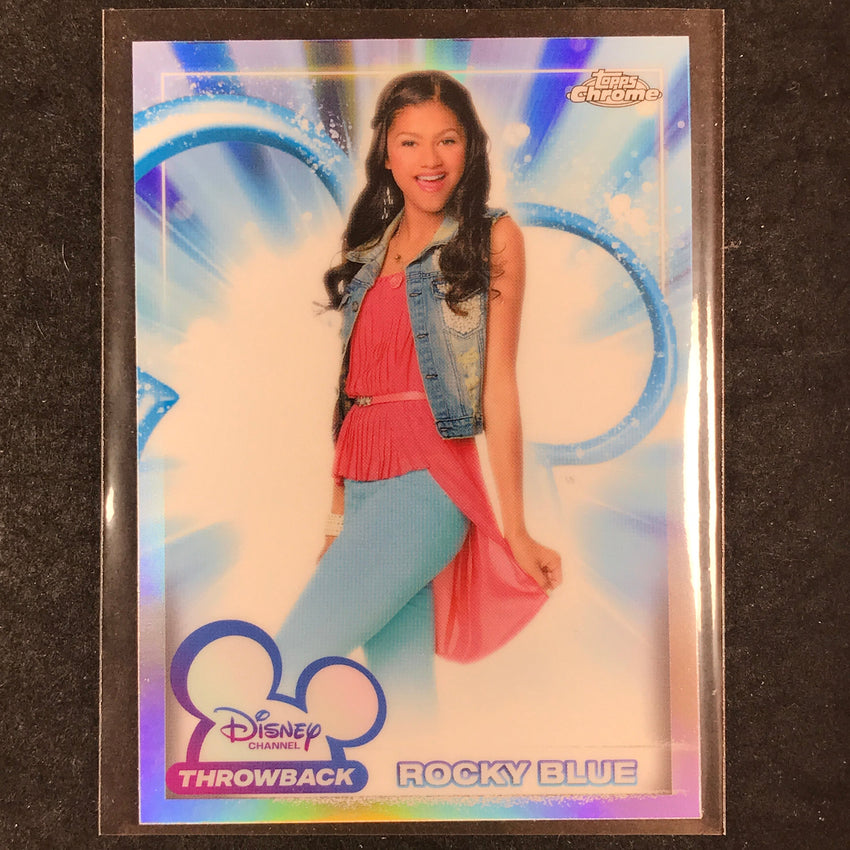 2026 Topps Chrome Disney ROCKY BLUE Disney Channel #DC-15