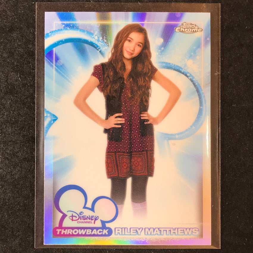 2026 Topps Chrome Disney RILEY MATTHEWS Disney Channel #DC-19
