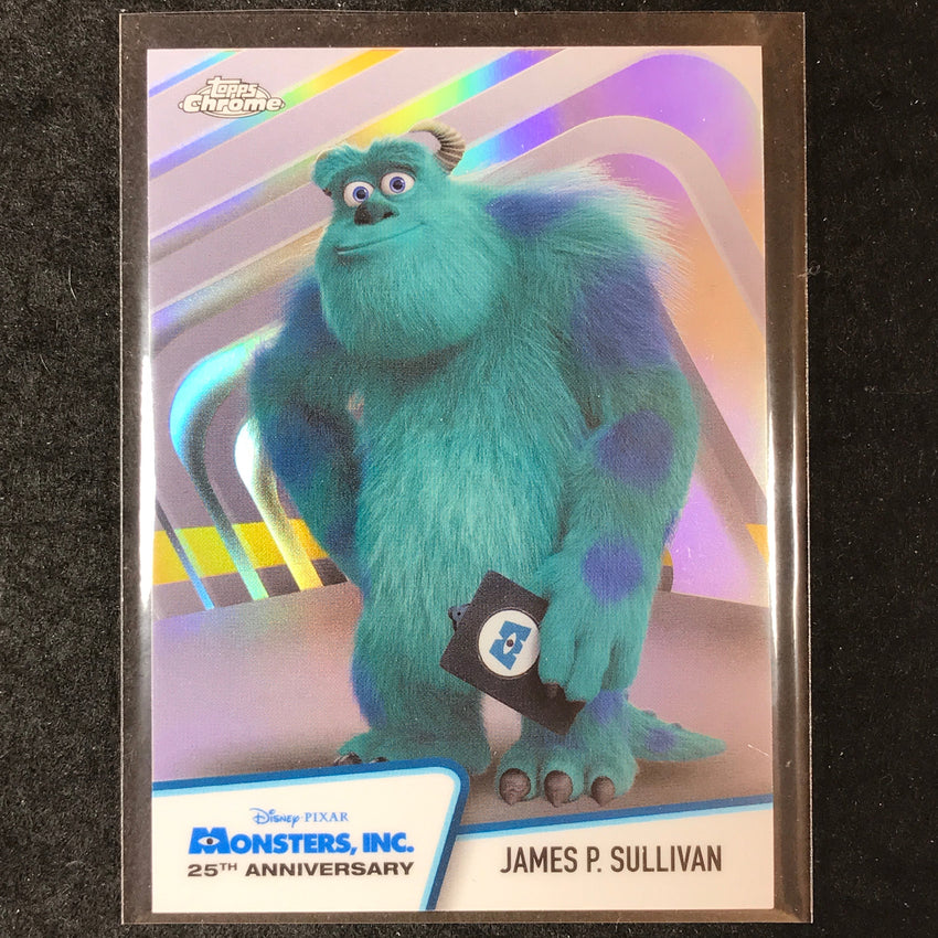 2026 Topps Chrome Disney JAMES P. SULLIVAN Monsters Inc. 25th Anniversary #MI-1