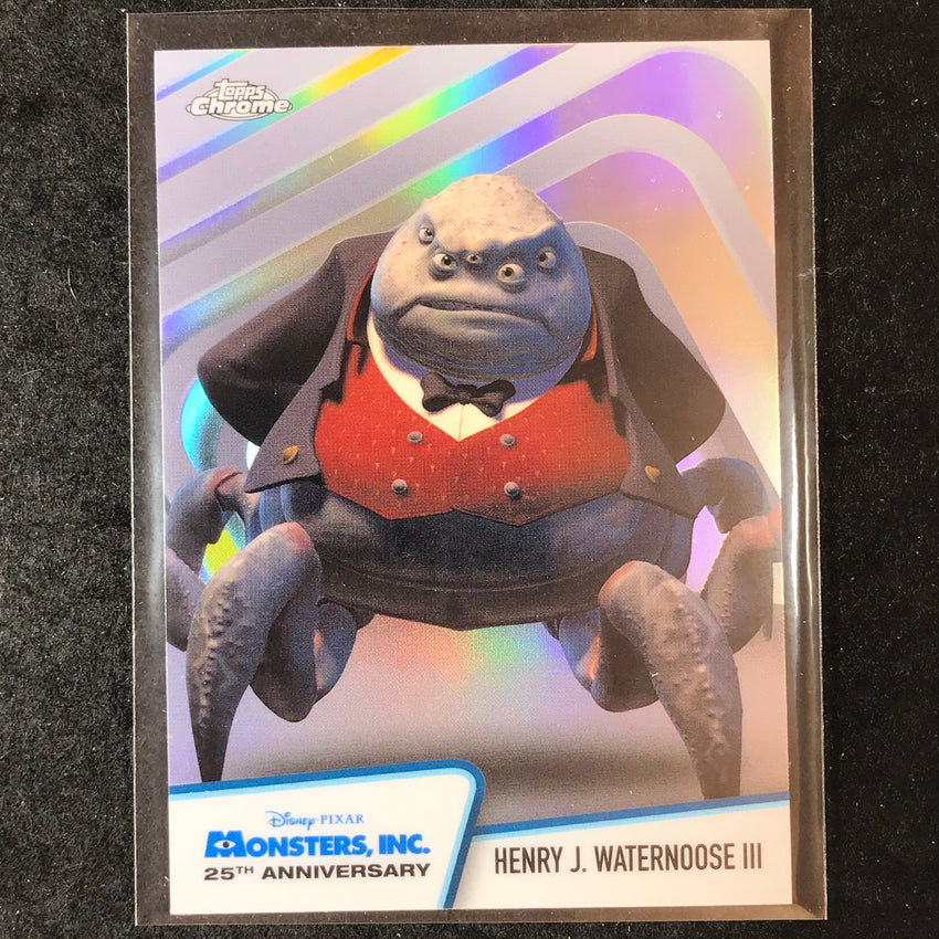 2026 Topps Chrome Disney HENRY J. WATERNOOSE Monsters Inc. 25th Anniversary #3