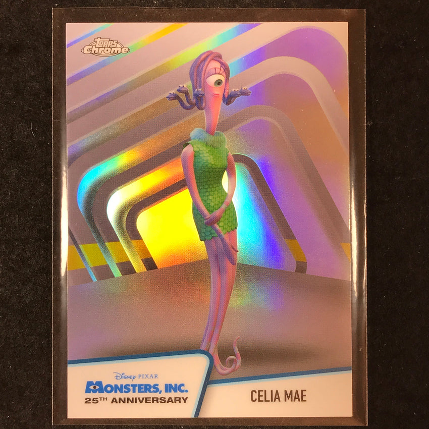 2026 Topps Chrome Disney CELIA MAE Monsters Inc. 25th Anniversary #MI-6