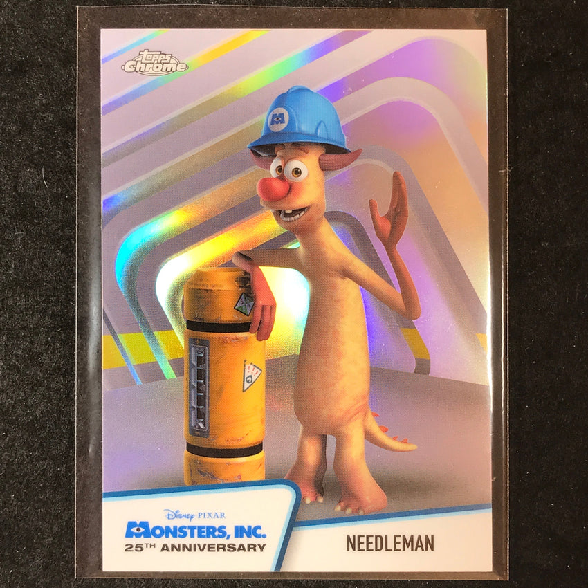 2026 Topps Chrome Disney NEEDLEMAN Monsters Inc. 25th Anniversary #MI-9