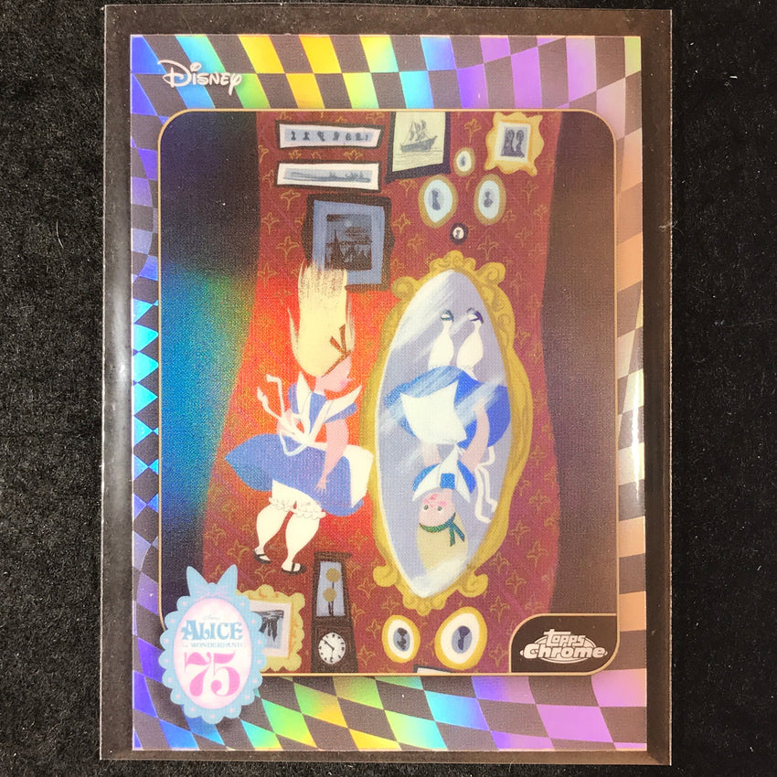 2026 Topps Chrome Disney THE RABBIT HOLE Alice in Wonderland 75th Anniversary #2