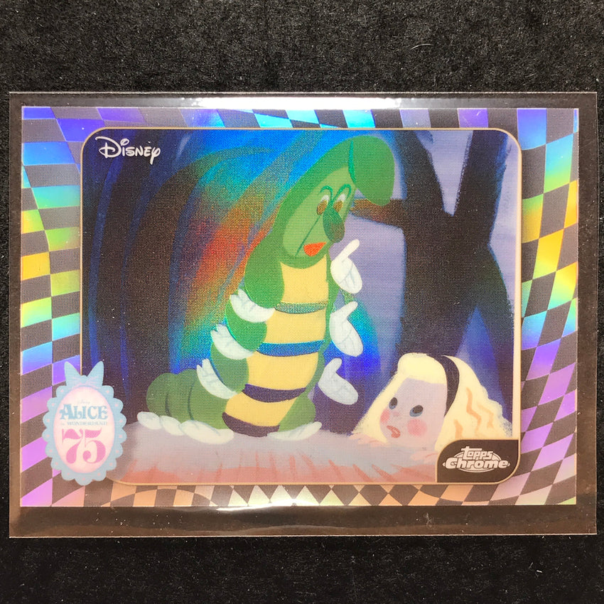 2026 Topps Chrome Disney WHO ARE YOU? Alice in Wonderland 75th Anniversary #AW-8