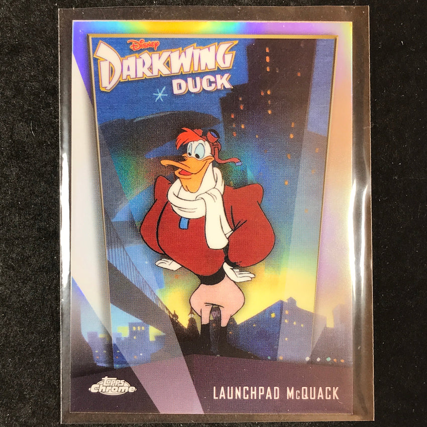 2026 Topps Chrome Disney LAUNCHPAD MCQUACK Darkwing Duck 35th Anniversary #DD-5