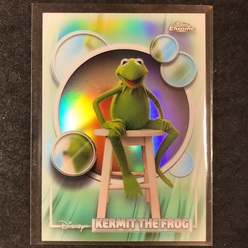 2026 Topps Chrome Disney KERMIT THE FROG Base Refractor #55