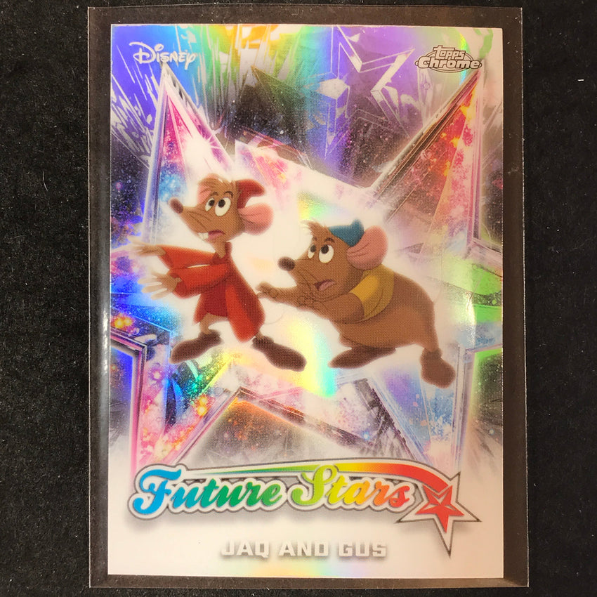 2026 Topps Chrome Disney JAQ AND GUS Future Stars #FS-8