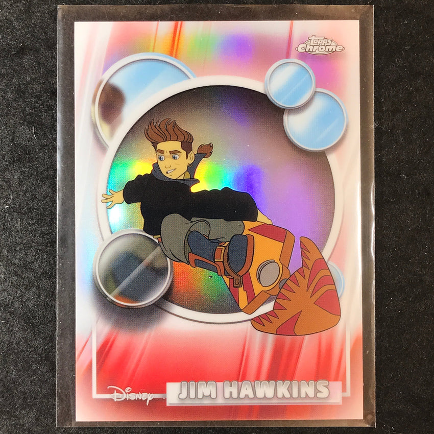 2026 Topps Chrome Disney JIM HAWKINS Base Refractor #62