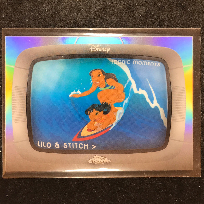 2026 Topps Chrome Disney HAWAIIAN ROLLER COASTER RIDE Iconic Moments #IM-15