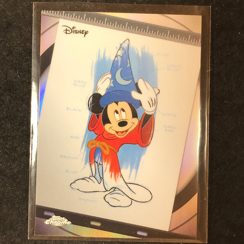 2026 Topps Chrome Disney SORCERER'S APPRENTICE MICKEY Ink and Paint #I&P-3