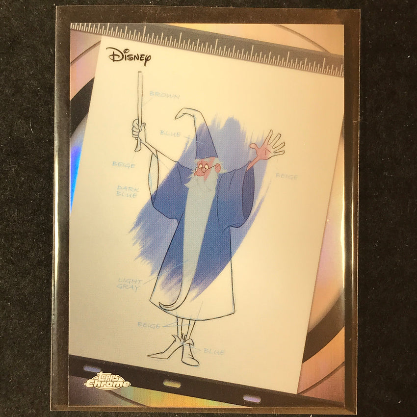 2026 Topps Chrome Disney MERLIN Disney Ink and Paint #I&P-10