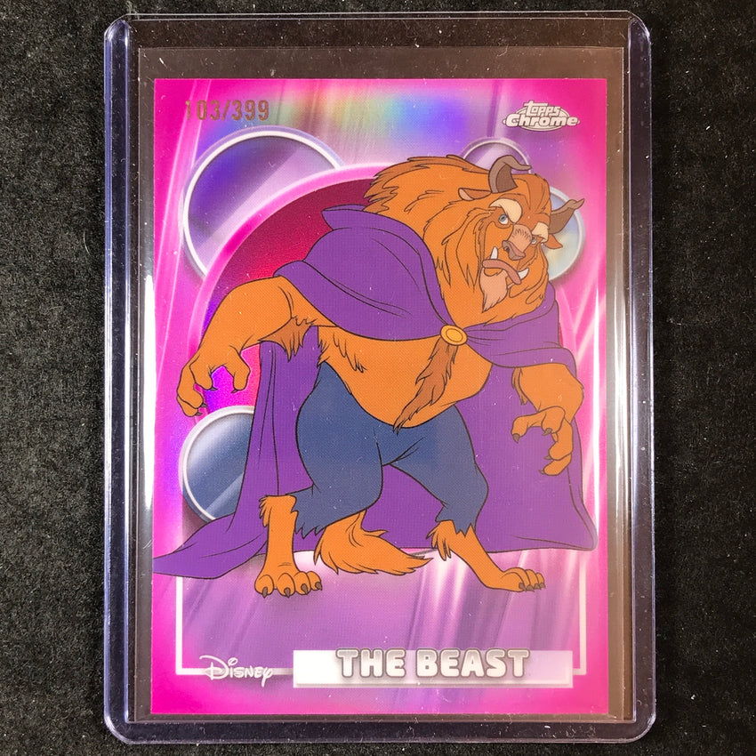 2026 Topps Chrome Disney THE BEAST Magenta 103/399 #36