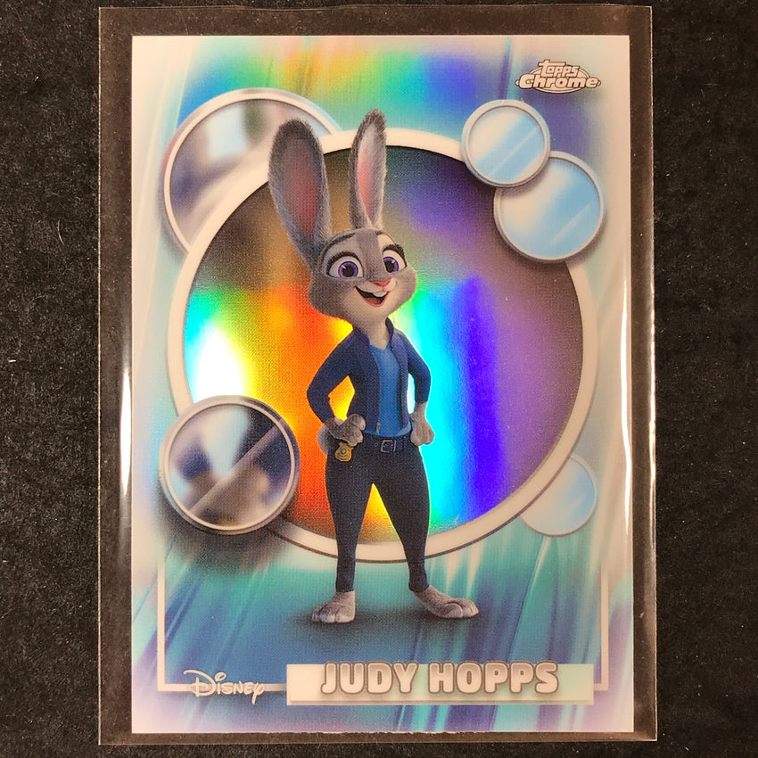2026 Topps Chrome Disney JUDY HOPPS Base Refractor #66
