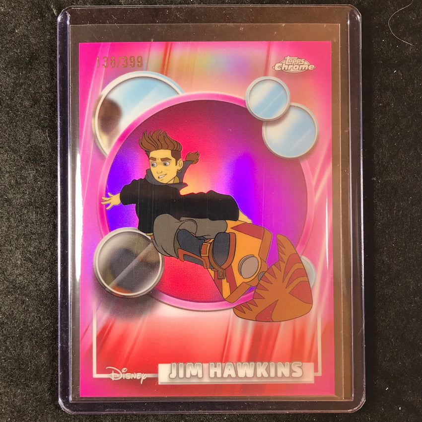 2026 Topps Chrome Disney JIM HAWKINS Magenta 138/399 #62