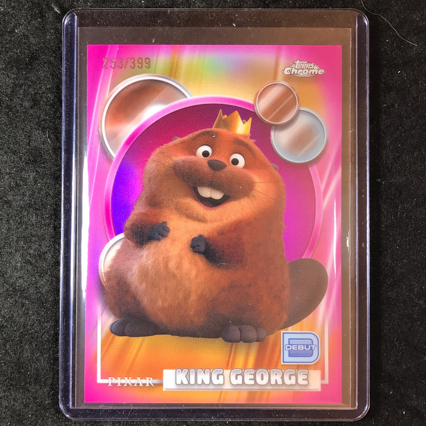 2026 Topps Chrome Disney KING GEORGE Debut Magenta 253/399 #111