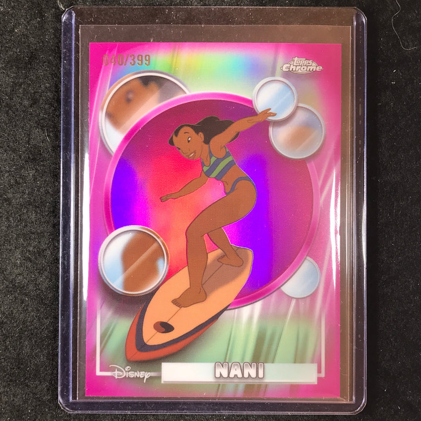 2026 Topps Chrome Disney NANI Magenta 40/399 #151