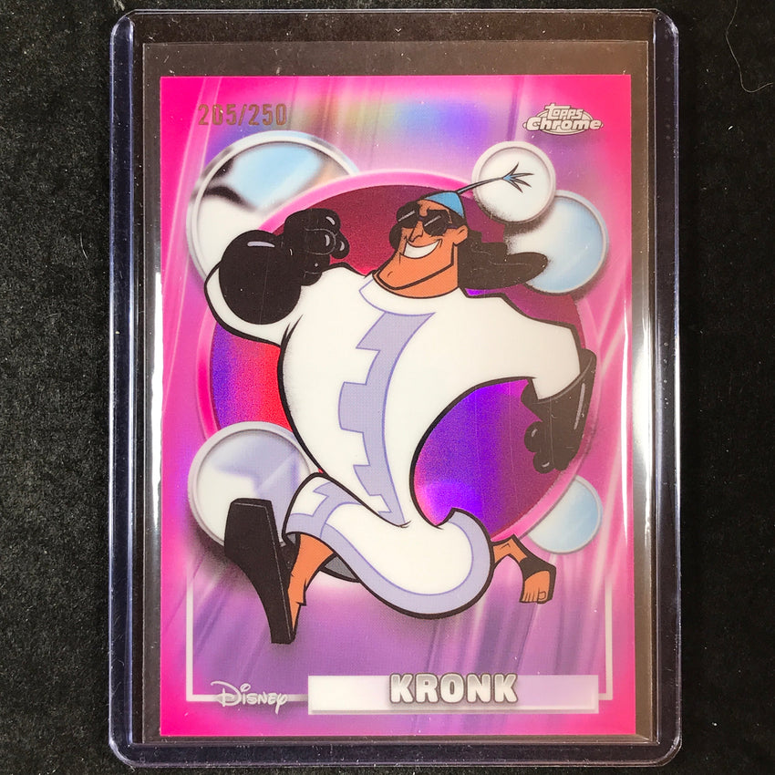 2026 Topps Chrome Disney KRONK Pink 205/250 #18
