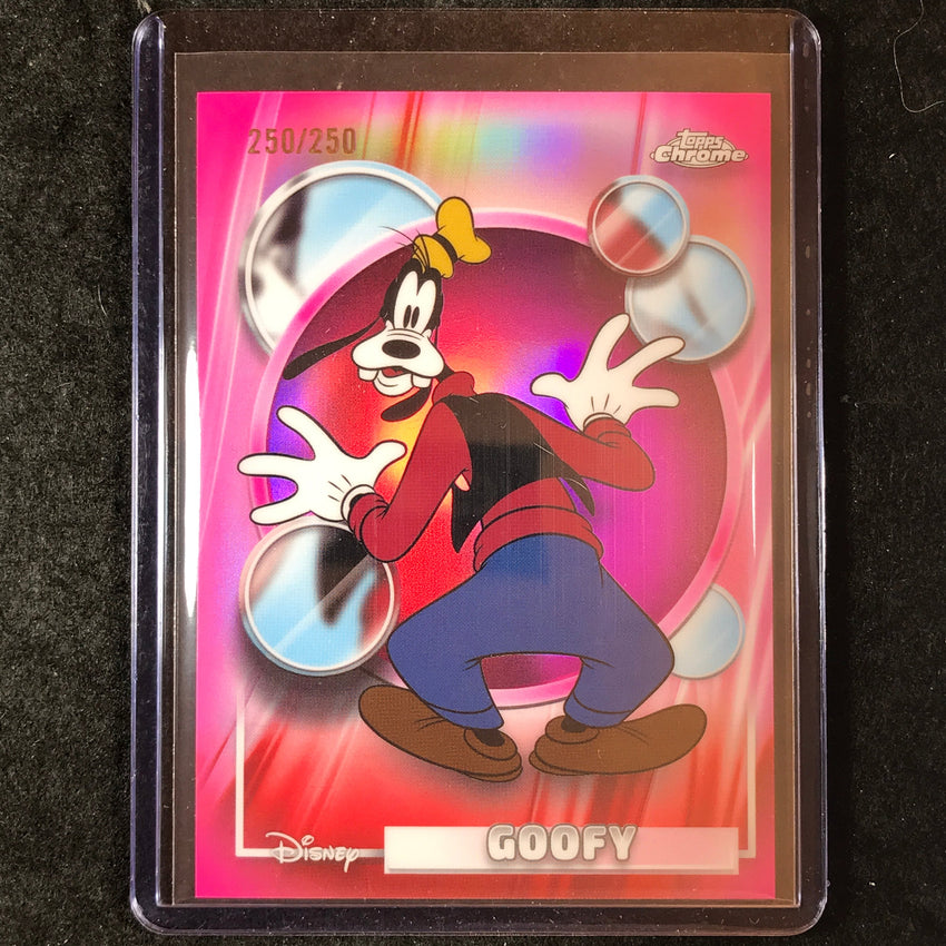 2026 Topps Chrome Disney GOOFY Pink 250/250 #52