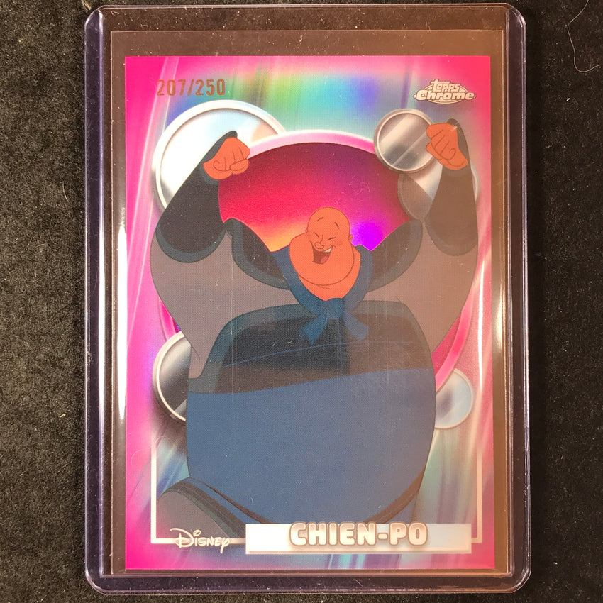 2026 Topps Chrome Disney CHIEN-PO Pink 207/250 #132