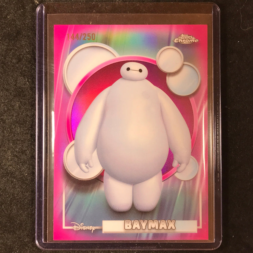 2026 Topps Chrome Disney BAYMAX Pink 144/250 #143