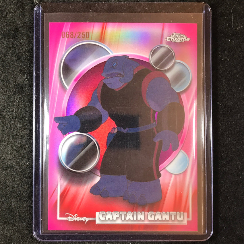 2026 Topps Chrome Disney CAPTAIN GANTU Pink 68/250 #155