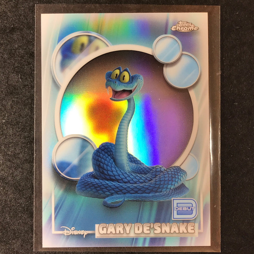 2026 Topps Chrome Disney GARY DE'SNAKE Debut Base Refractor #68