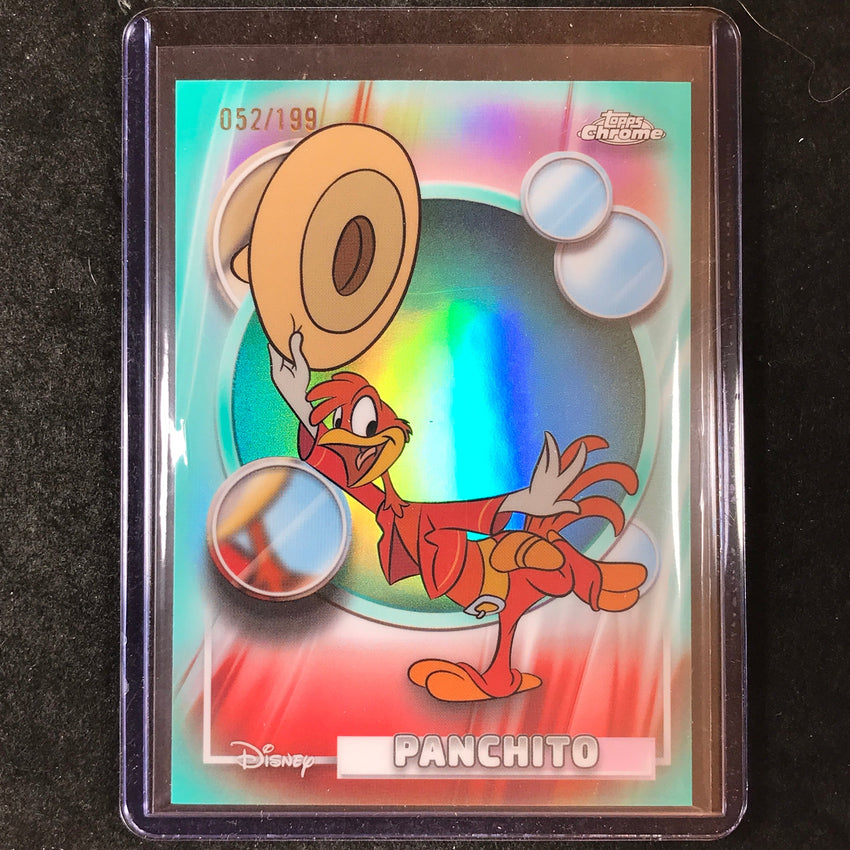 2026 Topps Chrome Disney PANCHITO Aqua 52/199 #98