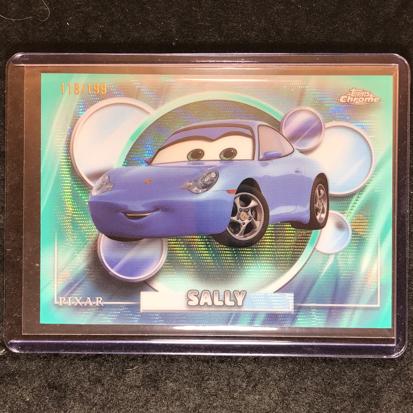 2026 Topps Chrome Disney SALLY Aqua Wave 118/199 #22