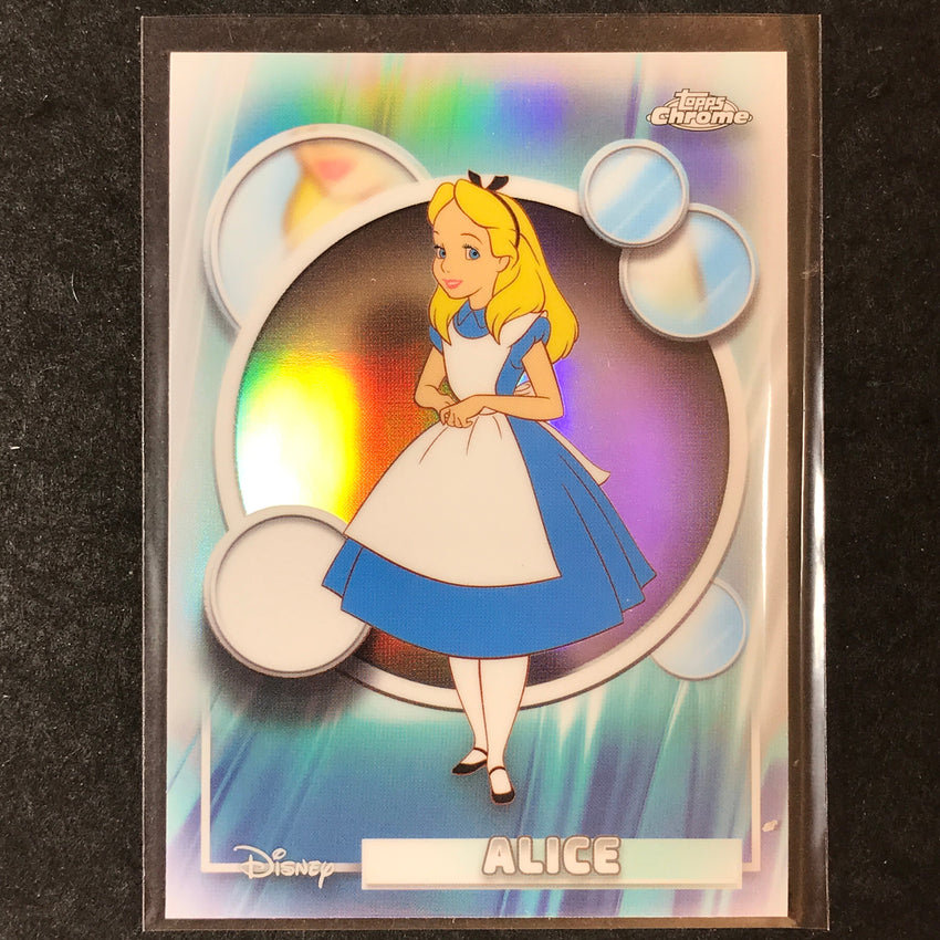 2026 Topps Chrome Disney ALICE Base Refractor #75